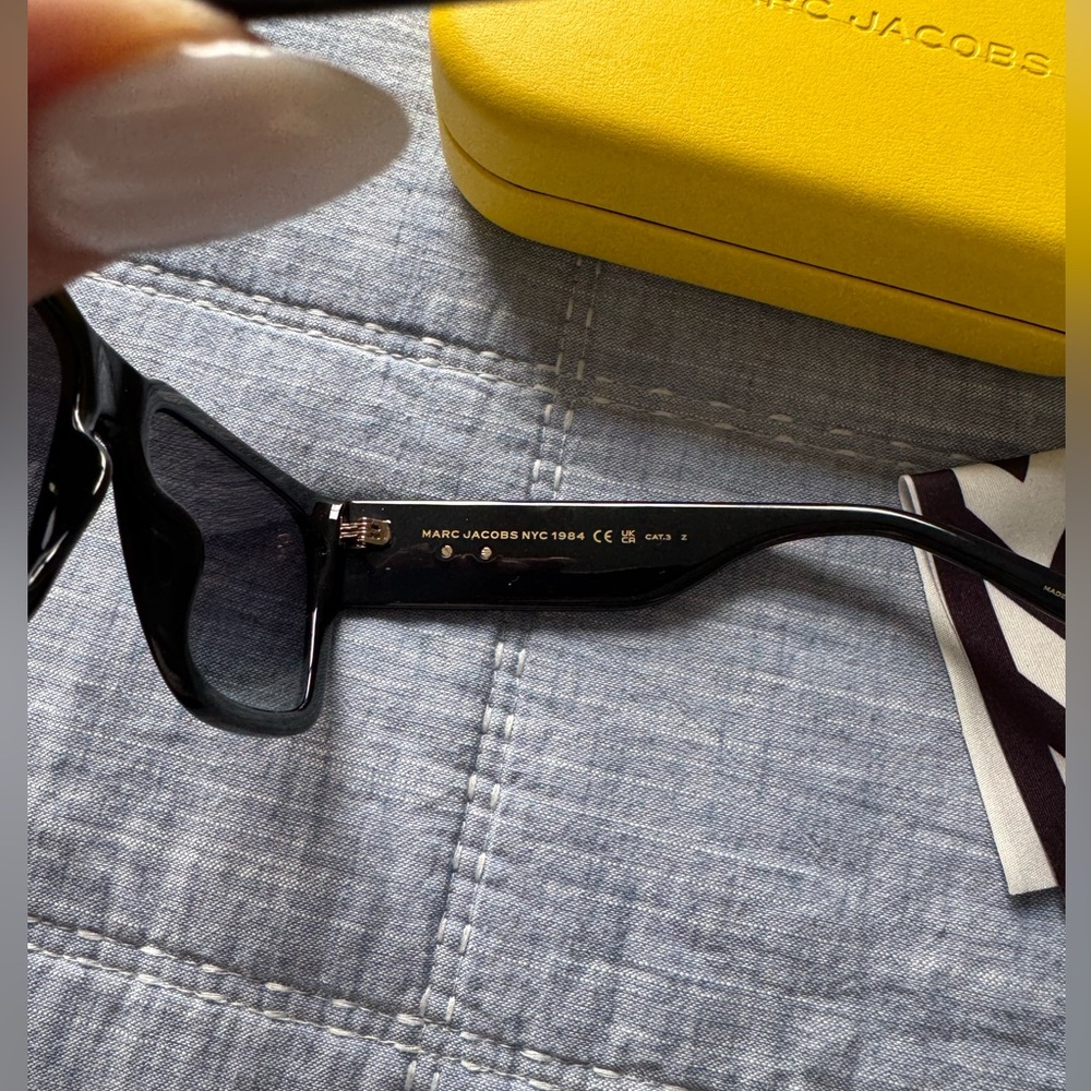Marc Jacobs Marc Rectangular Sunglasses, 57mm Squ… - image 4